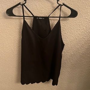 Open back tank